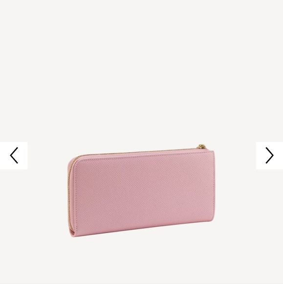 Authentic Bvlgari Lavender Long L Zip Wallet - Picture 2 of 16